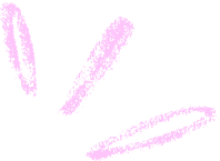 Pink accent scribble